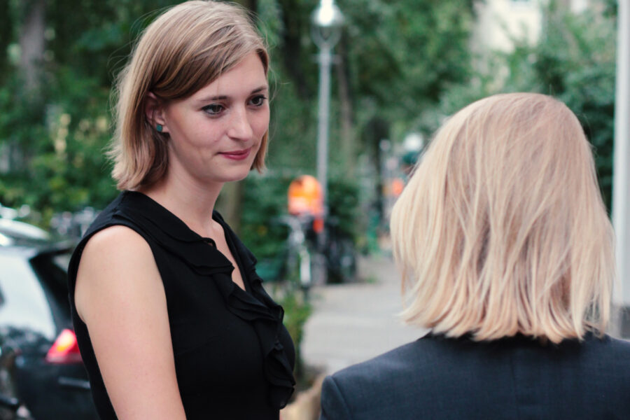 Hanna Steinmüller im Gespräch